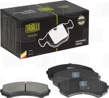 Trialli PF 4101 - Brake Pad Set, disc brake www.autospares.lv