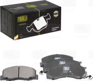 Trialli PF 4340 - Тормозные колодки, дисковые, комплект www.autospares.lv