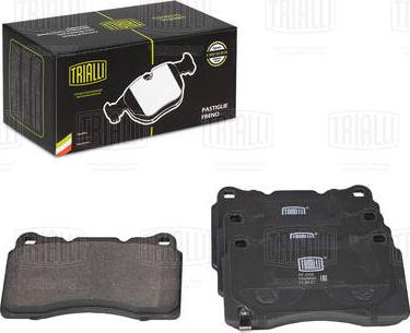 Trialli PF 4300 - Bremžu uzliku kompl., Disku bremzes www.autospares.lv