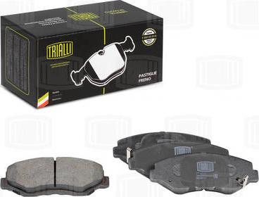 Trialli PF 4214 - Brake Pad Set, disc brake www.autospares.lv