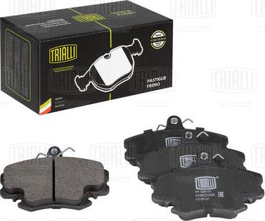 Trialli PF 095101 - Bremžu uzliku kompl., Disku bremzes autospares.lv