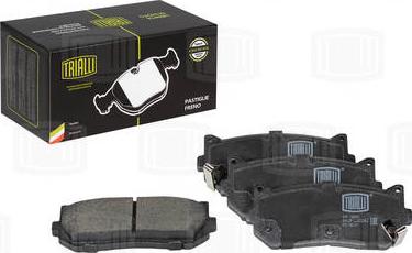 Trialli PF 0880 - Brake Pad Set, disc brake www.autospares.lv