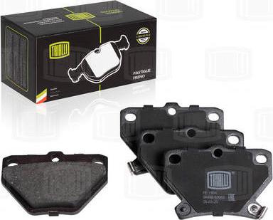 Trialli PF 1906 - Тормозные колодки, дисковые, комплект www.autospares.lv