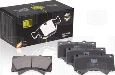 Trialli PF 1917 - Brake Pad Set, disc brake www.autospares.lv