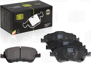 Trialli PF 1930 - Brake Pad Set, disc brake www.autospares.lv