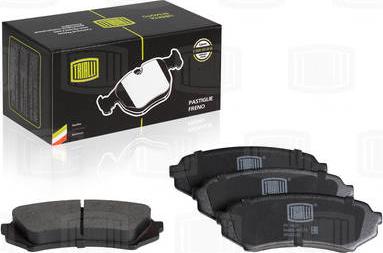 Trialli PF 1937 - Brake Pad Set, disc brake www.autospares.lv