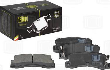 Trialli PF 1920 - Brake Pad Set, disc brake www.autospares.lv