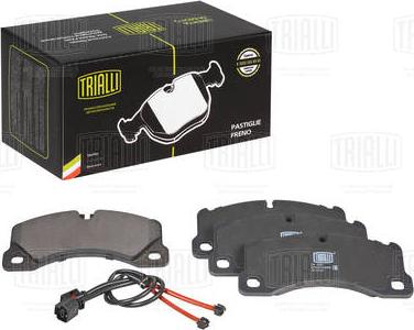 Trialli PF 1607 - Bremžu uzliku kompl., Disku bremzes www.autospares.lv