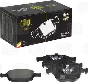 Trialli PF 1015 - Тормозные колодки, дисковые, комплект www.autospares.lv