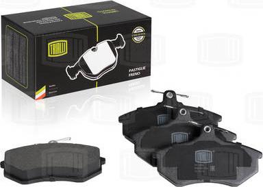 Trialli PF 1808 - Brake Pad Set, disc brake www.autospares.lv