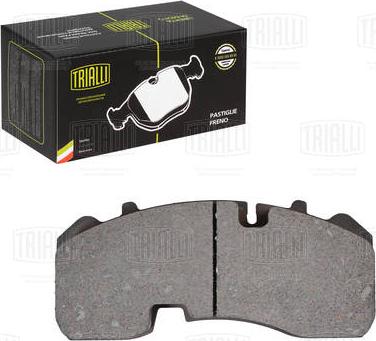 Trialli PFT 29165 - Brake Pad Set, disc brake www.autospares.lv