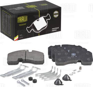 Trialli PFT 29165 - Brake Pad Set, disc brake www.autospares.lv