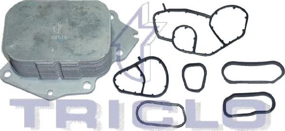 Triclo 411702 - Eļļas radiators, Motoreļļa autospares.lv