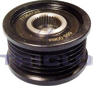 Triclo 424231 - Шкив генератора, муфта www.autospares.lv