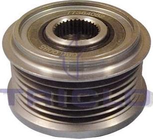 Triclo 421822 - Шкив генератора, муфта www.autospares.lv