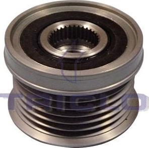 Triclo 422 158 - Pulley, alternator, freewheel clutch www.autospares.lv