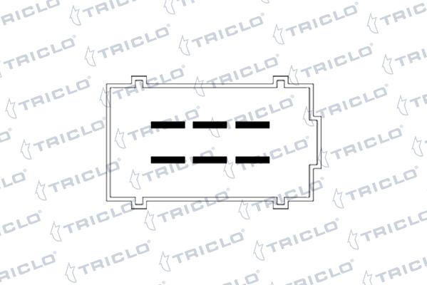 Triclo 145139 - Slēdzis, Stikla pacēlājmehānisms www.autospares.lv