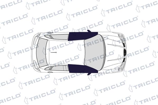 Triclo 135432 - Vadība, Slēdzenes poga www.autospares.lv