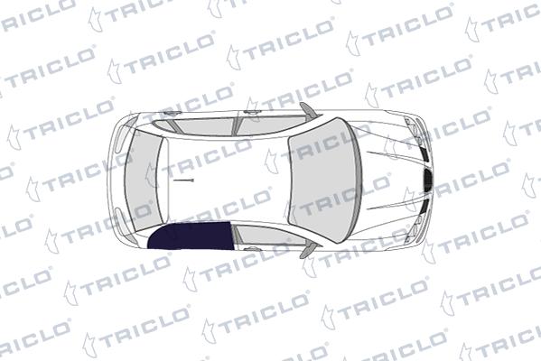 Triclo 133536 - Durvju slēdzene www.autospares.lv