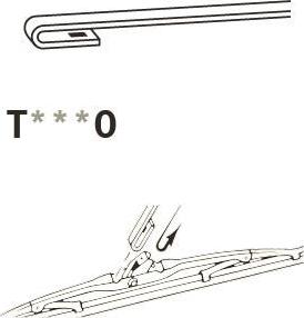 Trico T550 - Wiper Blade www.autospares.lv