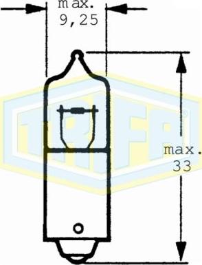 Trifa 41642 - Kvēlspuldze, Pagriezienu signāla lukturis www.autospares.lv