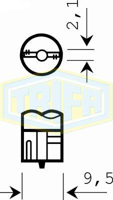 Trifa 61732 - Bulb, park / position light www.autospares.lv