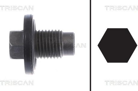 Triscan 9500 1021 - Sealing Plug, oil sump www.autospares.lv