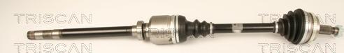 Triscan 8540 10521 - Drive Shaft www.autospares.lv