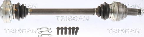 Triscan 8540 11557 - Piedziņas vārpsta autospares.lv