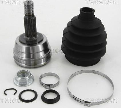 Triscan 8540 29166 - Шарнирный комплект, ШРУС, приводной вал www.autospares.lv