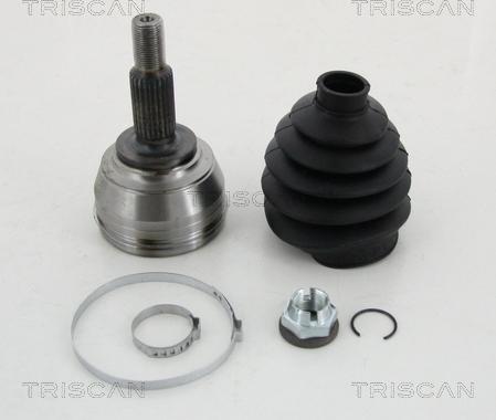 Triscan 8540 25109 - Šarnīru komplekts, Piedziņas vārpsta www.autospares.lv