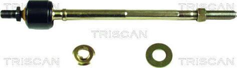 Triscan 8500 40030 - Aksiālais šarnīrs, Stūres šķērsstiepnis www.autospares.lv