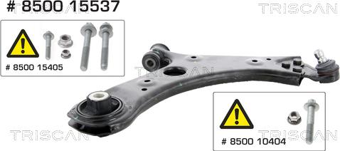 Triscan 8500 15537 - Рычаг подвески колеса www.autospares.lv