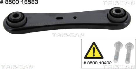 Triscan 8500 16583 - Тяга / стойка, подвеска колеса www.autospares.lv