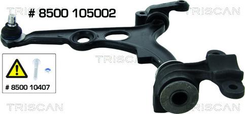 Triscan 8500 105002 - Track Control Arm www.autospares.lv