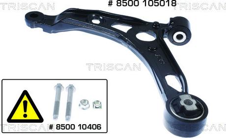 Triscan 8500 105018 - Track Control Arm www.autospares.lv