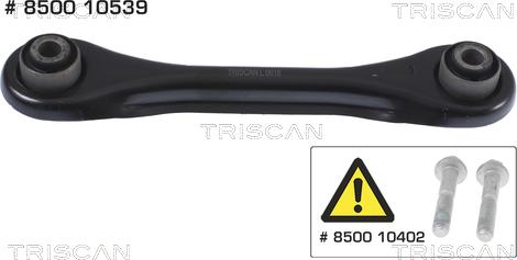 Triscan 8500 10539 - Track Control Arm www.autospares.lv