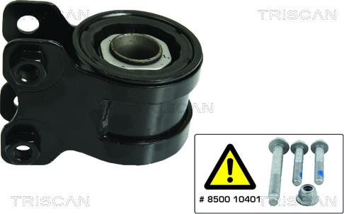 Triscan 8500 10832 - Сайлентблок, рычаг подвески колеса www.autospares.lv