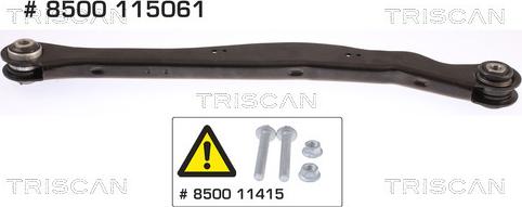 Triscan 8500 115061 - Stiepnis / Atsaite, Riteņa piekare www.autospares.lv