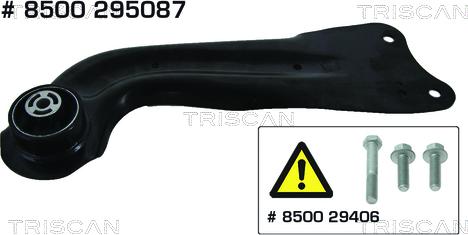 Triscan 8500 295087 - Neatkarīgās balstiekārtas svira, Riteņa piekare www.autospares.lv