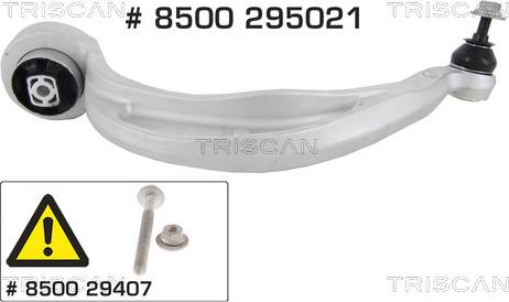 Triscan 8500 295021 - Рычаг подвески колеса www.autospares.lv