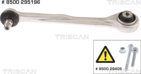 Triscan 8500 295196 - Neatkarīgās balstiekārtas svira, Riteņa piekare www.autospares.lv