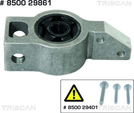 Triscan 8500 29861 - Piekare, Šķērssvira www.autospares.lv