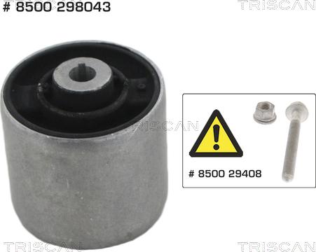 Triscan 8500 298043 - Piekare, Šķērssvira autospares.lv