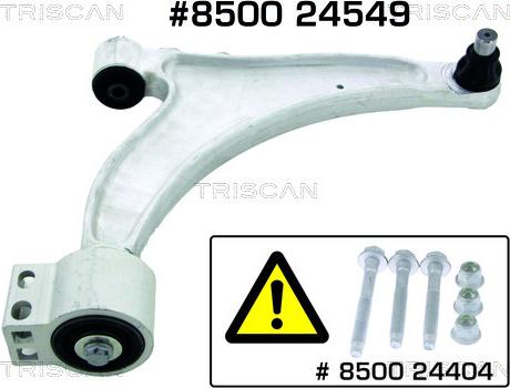 Triscan 8500 24549 - Track Control Arm www.autospares.lv