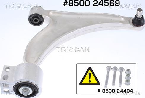 Triscan 8500 24569 - Track Control Arm www.autospares.lv