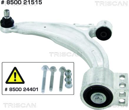 Triscan 8500 21515 - Рычаг подвески колеса www.autospares.lv