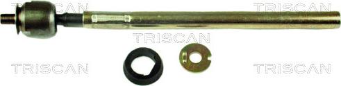 Triscan 8500 28204 - Aksiālais šarnīrs, Stūres šķērsstiepnis autospares.lv