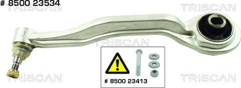 Triscan 8500 23534 - Neatkarīgās balstiekārtas svira, Riteņa piekare www.autospares.lv