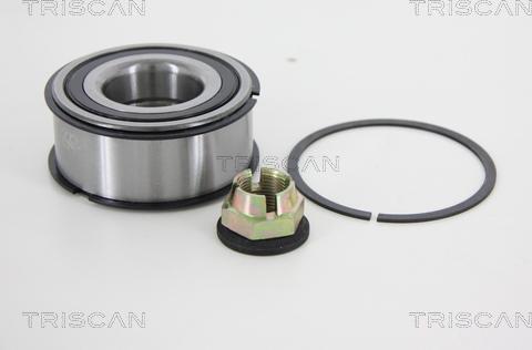 Triscan 8530 25116 - Подшипник ступицы колеса, комплект www.autospares.lv